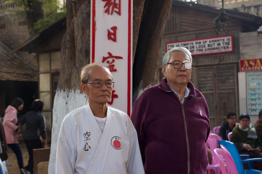 Kyaw Nyunt Sensei & Richard Sensei